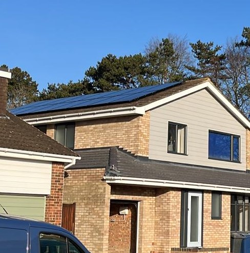 16 Panel system with battery storage and emergency back up